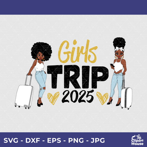 Girls Trip 2025 Suitcase