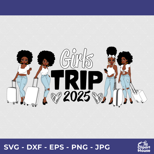 Girls Trip 2025 Suitcase Group