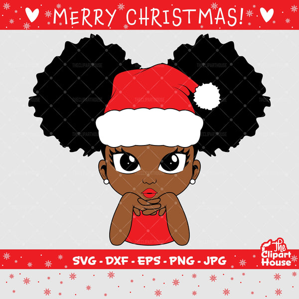 Christmas Girl | Digital SVG - DXF - EPS - png - Jpg | Instant Download | christmas svg, family svg, santa claus svg, elf svg