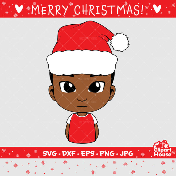 Christmas Boy | Digital SVG - DXF - EPS - png - Jpg | Instant Download | christmas svg, family svg, santa claus svg, elf svg