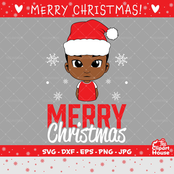 Merry Christmas Boy | Digital SVG - DXF - EPS - png - Jpg | Instant Download | christmas svg, family svg, santa claus svg, elf svg