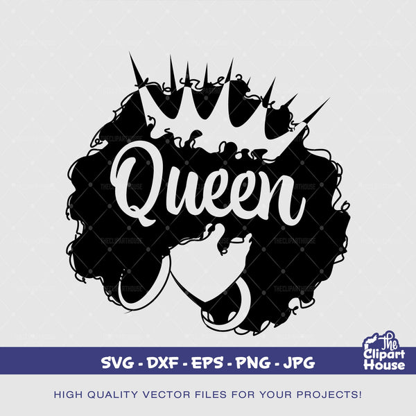 African American Queen, smirk svg,african american svg,black woman svg - The Clipart House