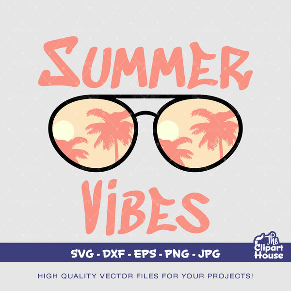 Summer Vibes Glasses, summber vibes png, summer png, summer sublimation, hello summer, summer shirt