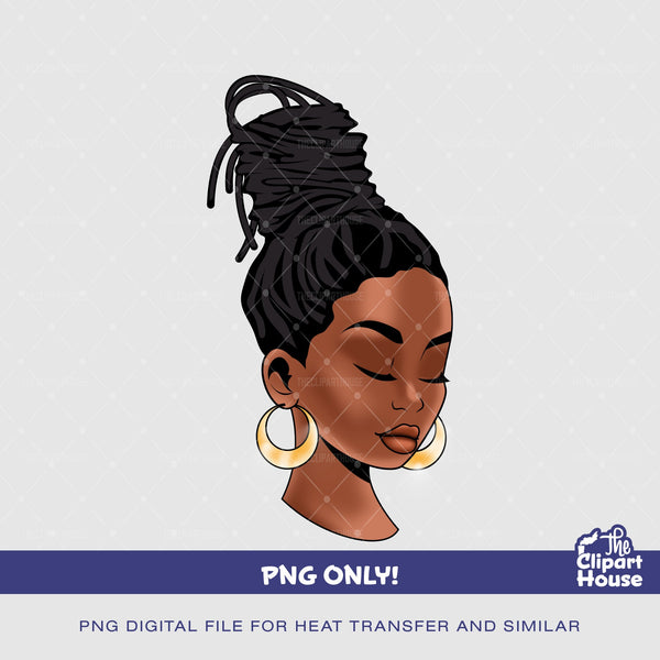 African American Dreadlocks,african american svg,black woman svg, dreadlocks svg