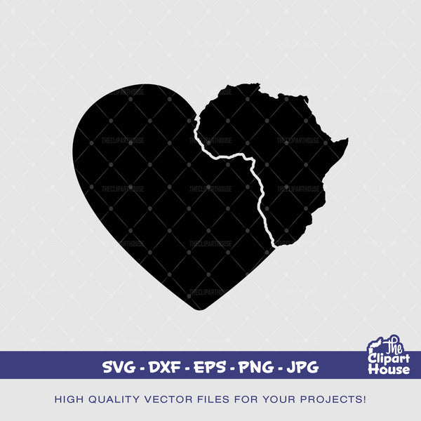 Africa Heart, african american svg, black woman svg, afro, faith svg, religion svg, hope svg, praying hands