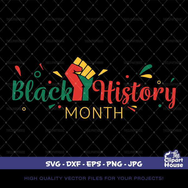 Black History Month, african american svg, juneteenth, black history svg, 1865, black history month