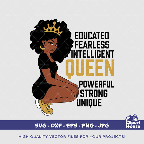 Kneeling Black Woman Quotes, african american svg, black woman svg, afro girl svg, black girl magic svg, black queen svg - The Clipart House