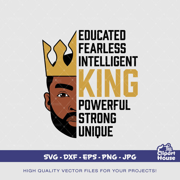 Black Man Quotes, african american svg, black man svg, bearded man svg, black excellence svg, melanin svg, dope svg