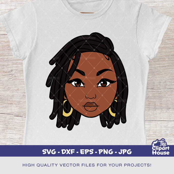 Locs Woman, african american svg, black woman svg, black girl svg, melanin svg, afro girl svg, its the locs for me svg, locs woman sg - The Clipart House