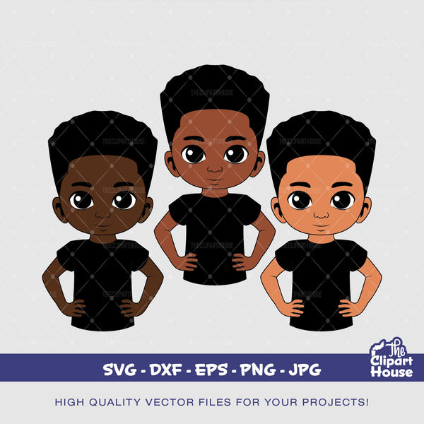 Black Boy Hip Pose, african american svg, black kid svg, afro child svg, black boy magic svg, afro boy svg, peekaboo boy svg