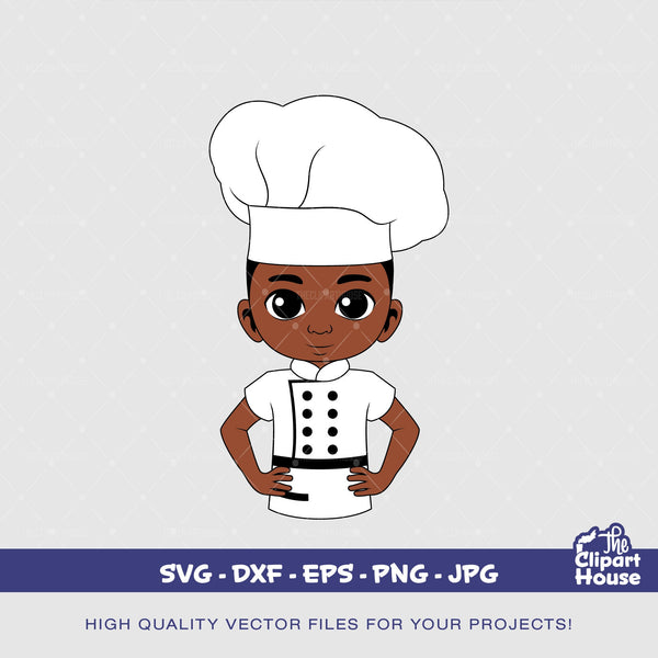 Black Boy Chef, african american svg, black kid svg, afro child svg, black boy magic svg, afro boy svg, peekaboo boy svg