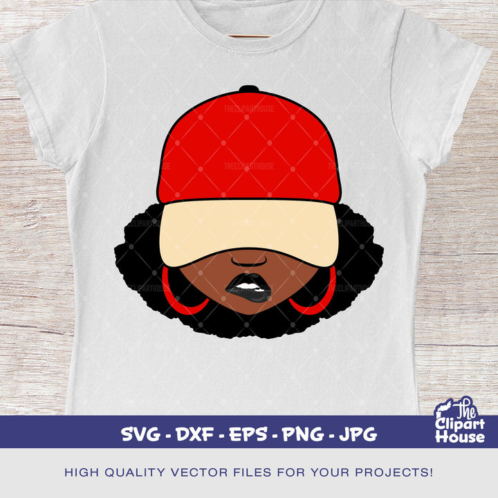 Afro Lip Bite 4, smirk svg, african american svg,black woman, afro lady, lip bite svg, womans lips svg, black girl magic svg - The Clipart House