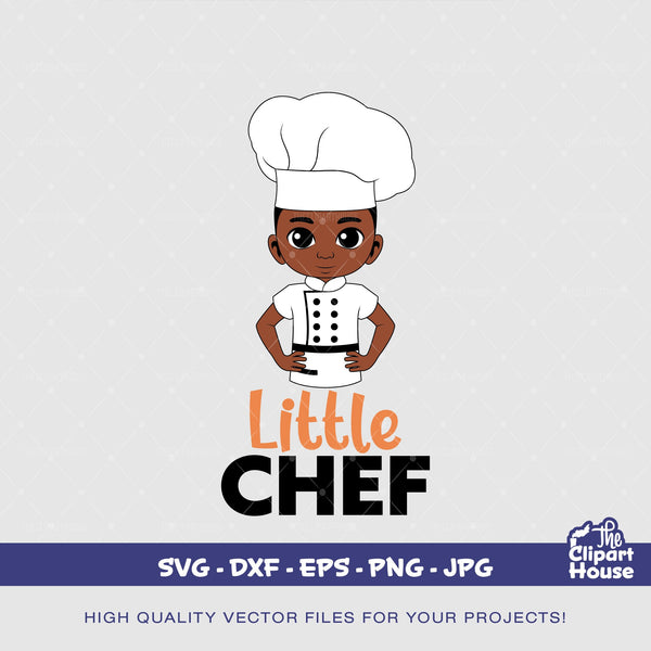 Black Boy Little Chef, african american svg, black kid svg, afro child svg, black boy magic svg, afro boy svg, peekaboo boy svg