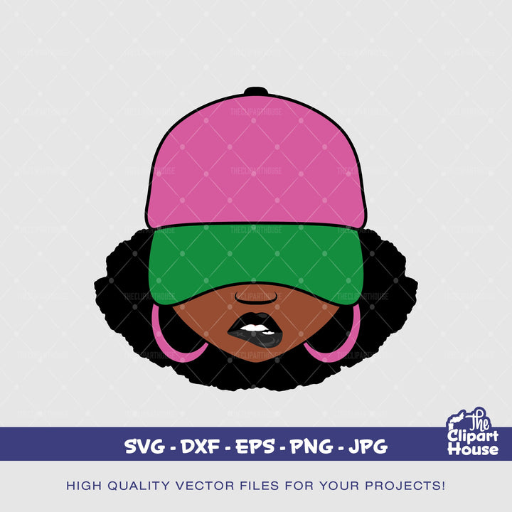 Afro Lip Bite 3, smirk svg, african american svg,black woman, afro lady, lip bite svg, womans lips svg, black girl magic svg - The Clipart House