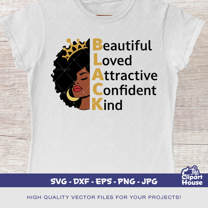 Black Queen Quotes 3, quote svg, sayings svg, african american svg, black woman svg, afro girl svg, black girl magic svg - The Clipart House