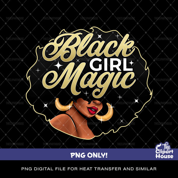 Black Girl Magic 4, african american png, black woman png, afro png, black girl magic