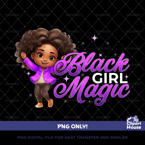 Black Girl Magic, african american png, black woman png, afro png, black girl magic, cute girl